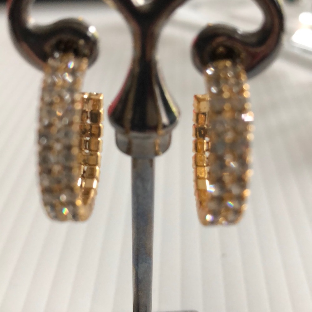 Crystal Hoops - Picture 5 of 5